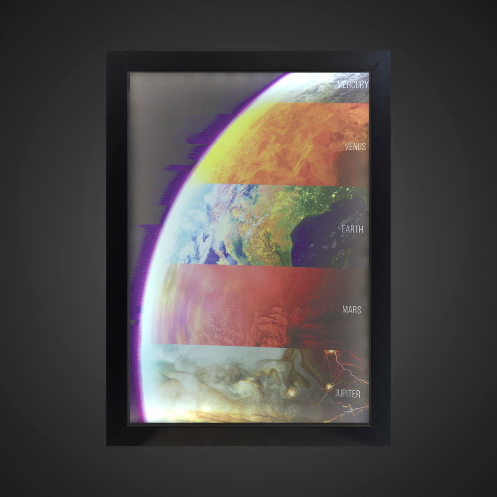 تابلو بک لایت کهکشانی طرح سیارات کد LPF-16019 تابلو بک لایت کهکشانی طرح سیارات کد LPF 16019