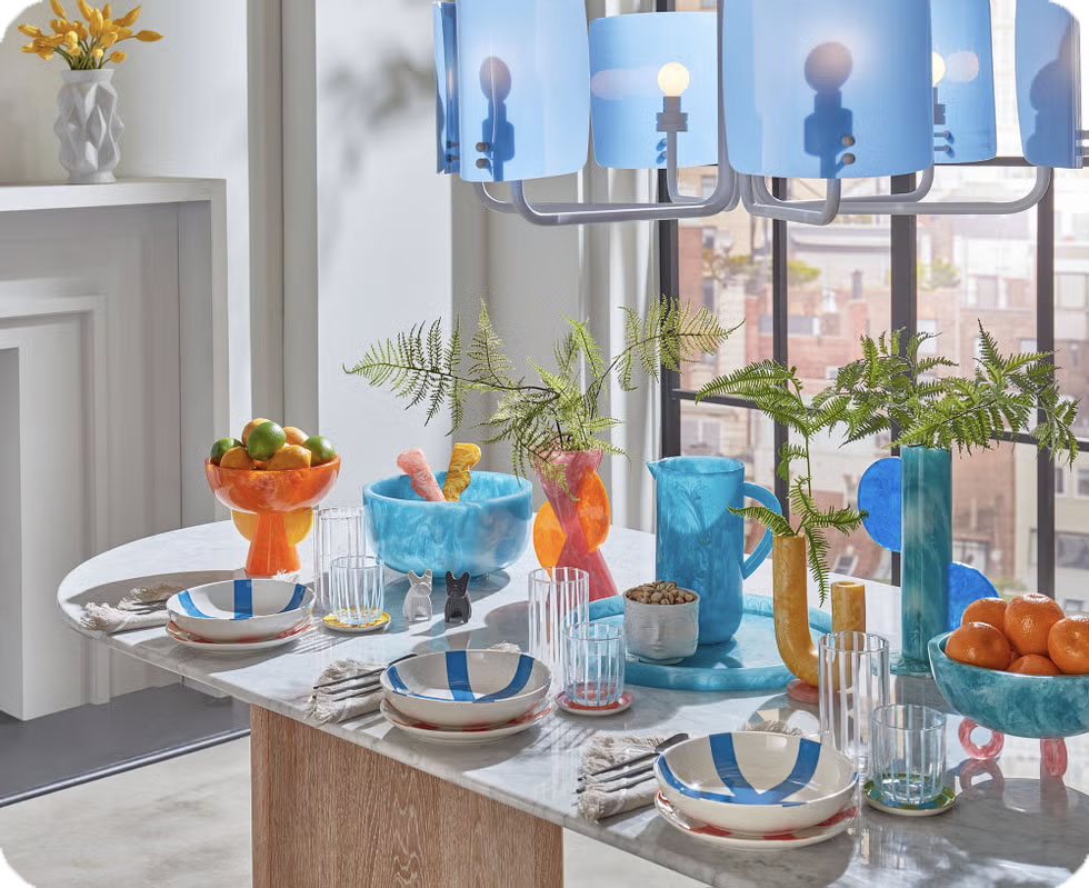 ۲۰ ایده ی مینیمال و ساده برای میز آرایی و تزیین میز 19