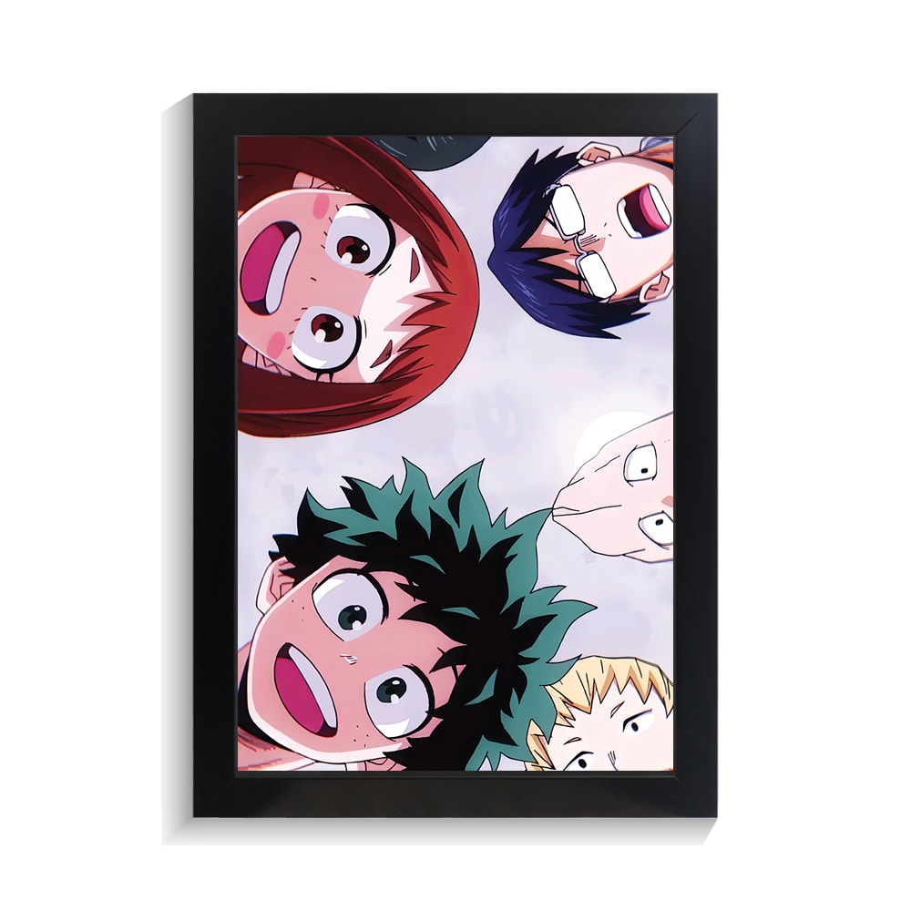 تابلو انیمه طرح آکادمی قهرمان من کد PF-11304 تابلو انیمه طرح آکادمی قهرمان من کد PF 11304