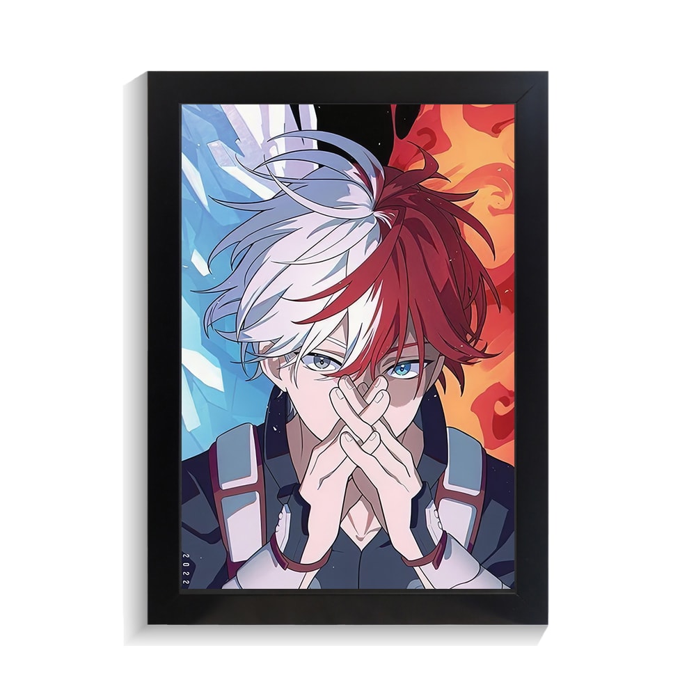 تابلو انیمه طرح آکادمی قهرمان من کد PF-11332 تابلو انیمه طرح آکادمی قهرمان من کد PF 11332