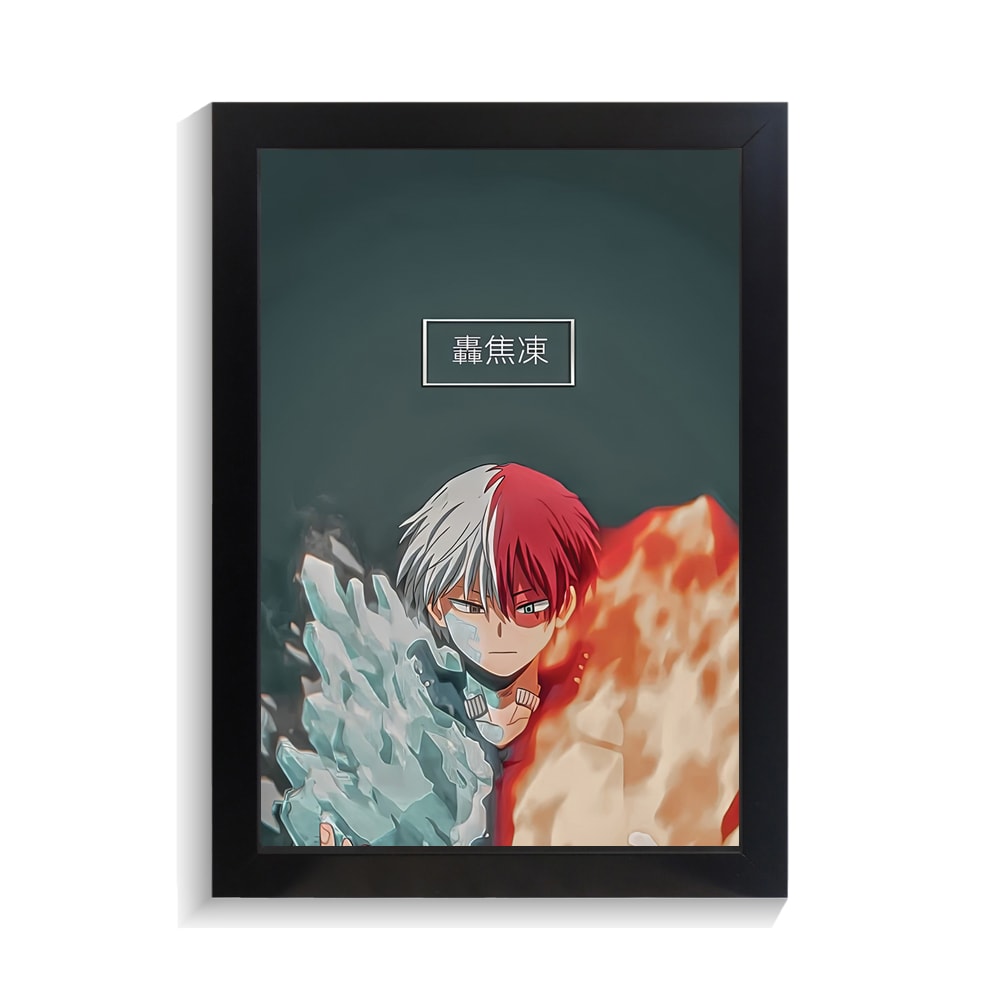 تابلو انیمه طرح آکادمی قهرمان من کد PF-11334 تابلو انیمه طرح آکادمی قهرمان من کد PF 11334