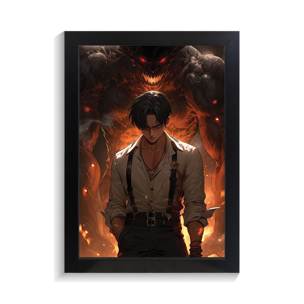 تابلو انیمه طرح اتک آن تایتان کد PF-11057 تابلو انیمه طرح اتک آن تایتان کد PF 11057