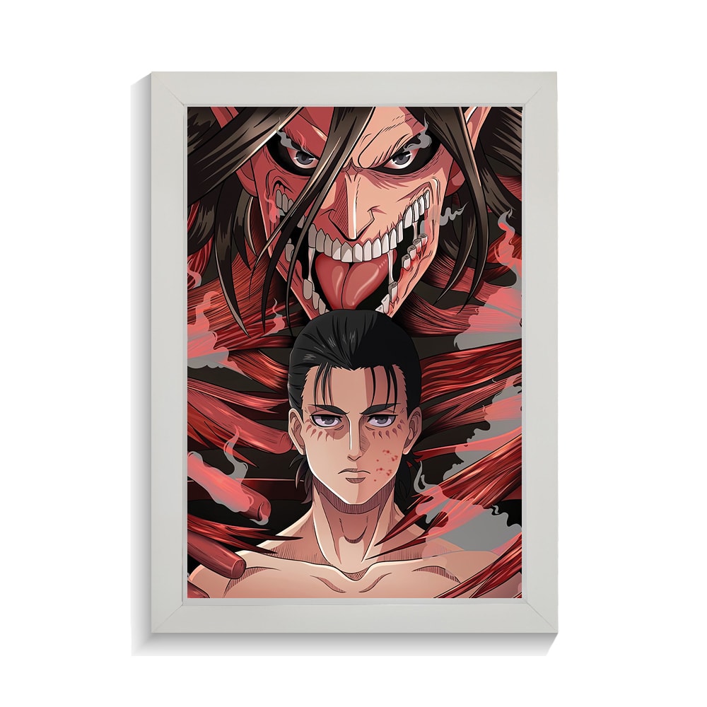 تابلو انیمه طرح اتک آن تایتان کد PF-11074-1 تابلو انیمه طرح اتک آن تایتان کد PF 11074 1