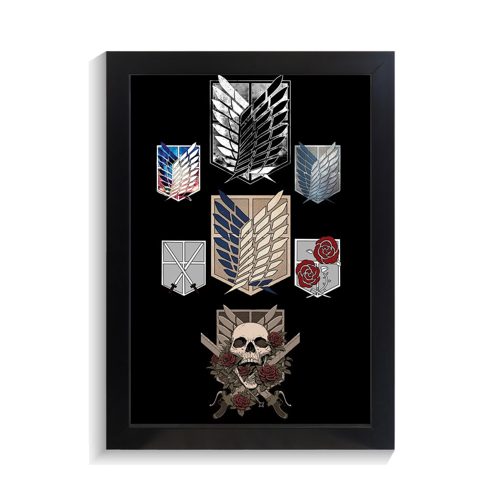 تابلو انیمه طرح اتک آن تایتان کد PF-11095 تابلو انیمه طرح اتک آن تایتان کد PF 11095