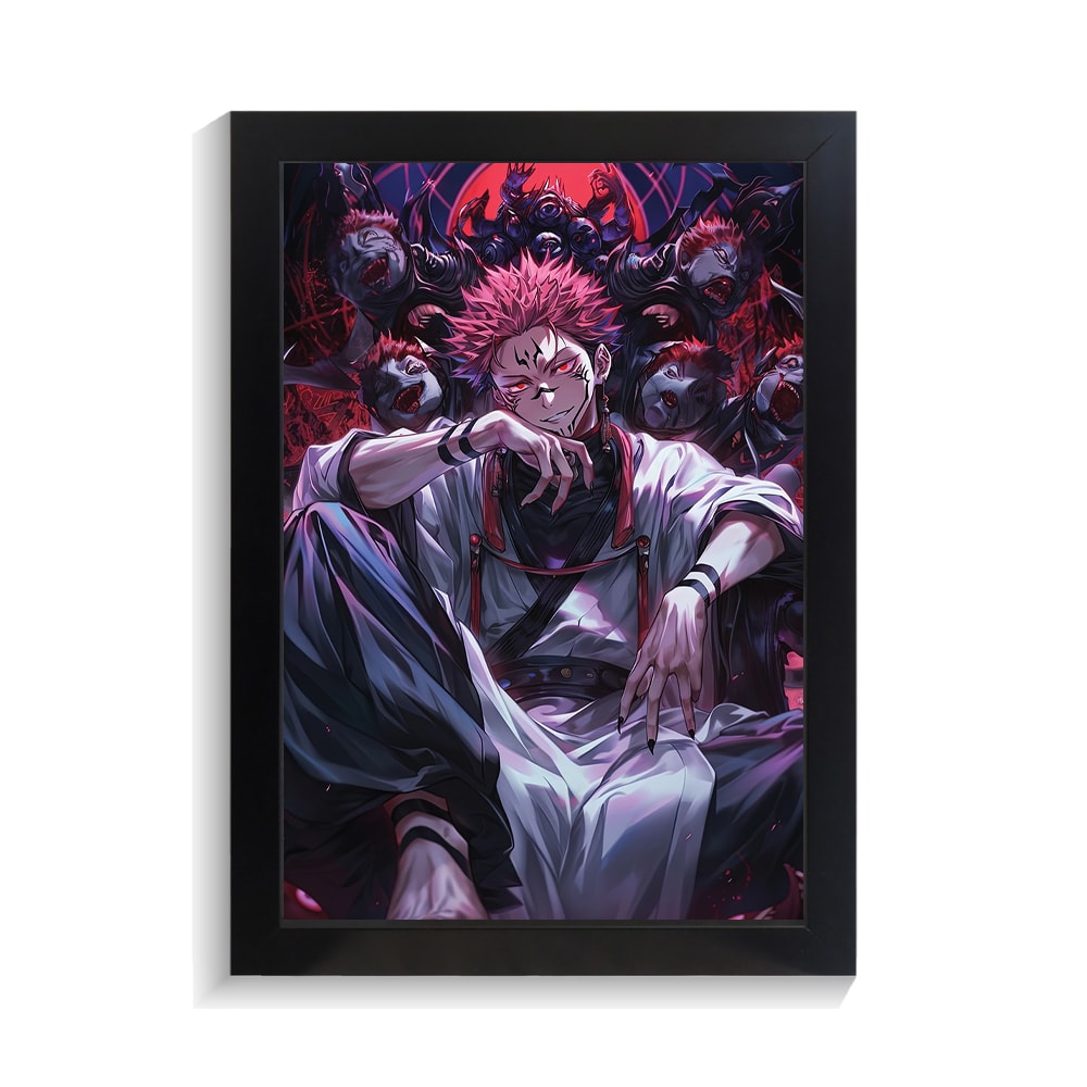 تابلو انیمه طرح جوجوتسو کایسن کد PF-11231 تابلو انیمه طرح جوجوتسو کایسن کد PF 11231