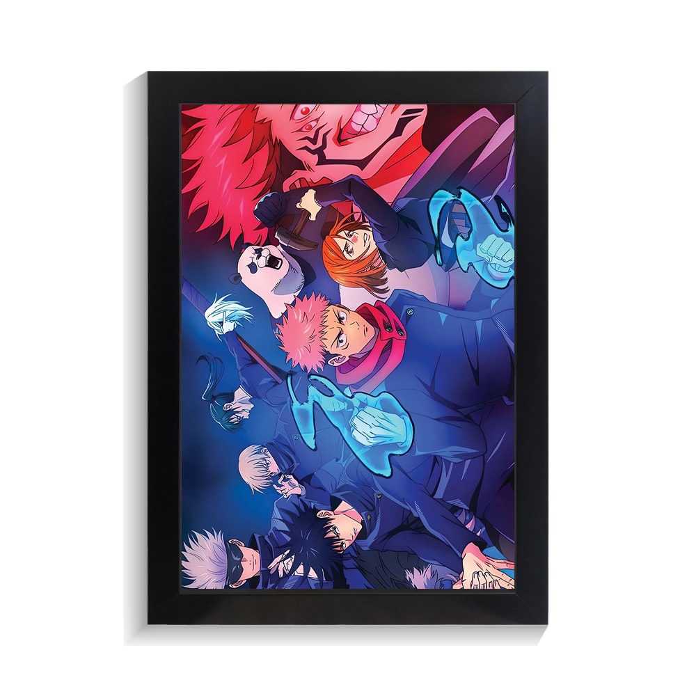 تابلو انیمه طرح جوجوتسو کایسن کد PF-11234 تابلو انیمه طرح جوجوتسو کایسن کد PF 11234