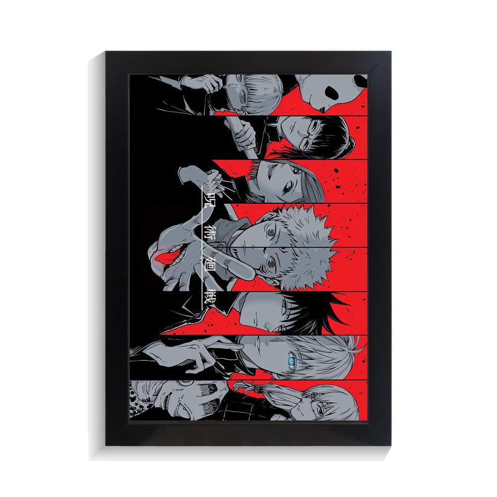 تابلو انیمه طرح جوجوتسو کایسن کد PF-11238 تابلو انیمه طرح جوجوتسو کایسن کد PF 11238