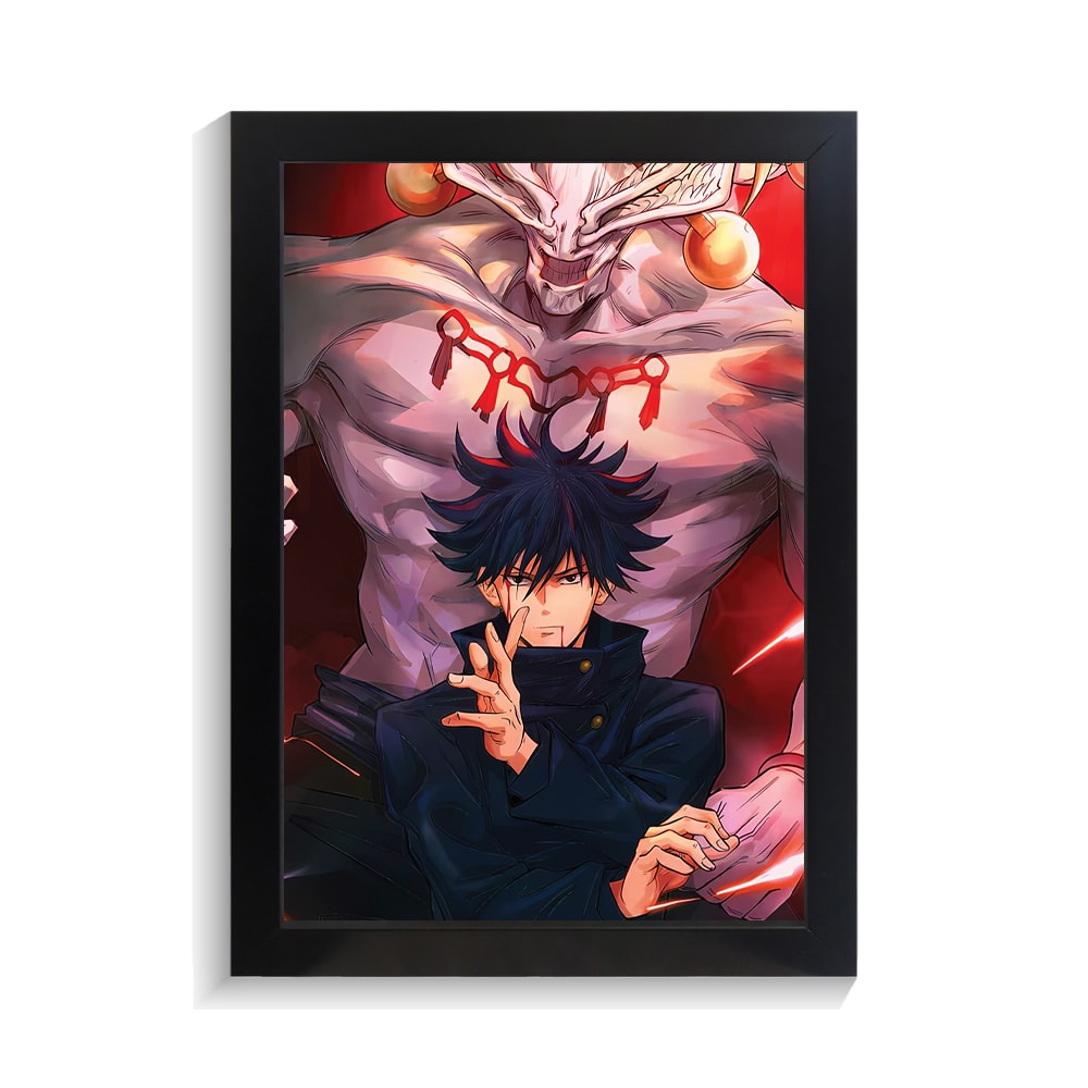 تابلو انیمه طرح جوجوتسو کایسن کد PF-11240 تابلو انیمه طرح جوجوتسو کایسن کد PF 11240