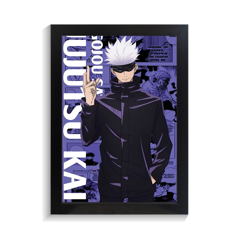 تابلو انیمه طرح جوجوتسو کایسن کد PF-11244 تابلو انیمه طرح جوجوتسو کایسن کد PF 11244