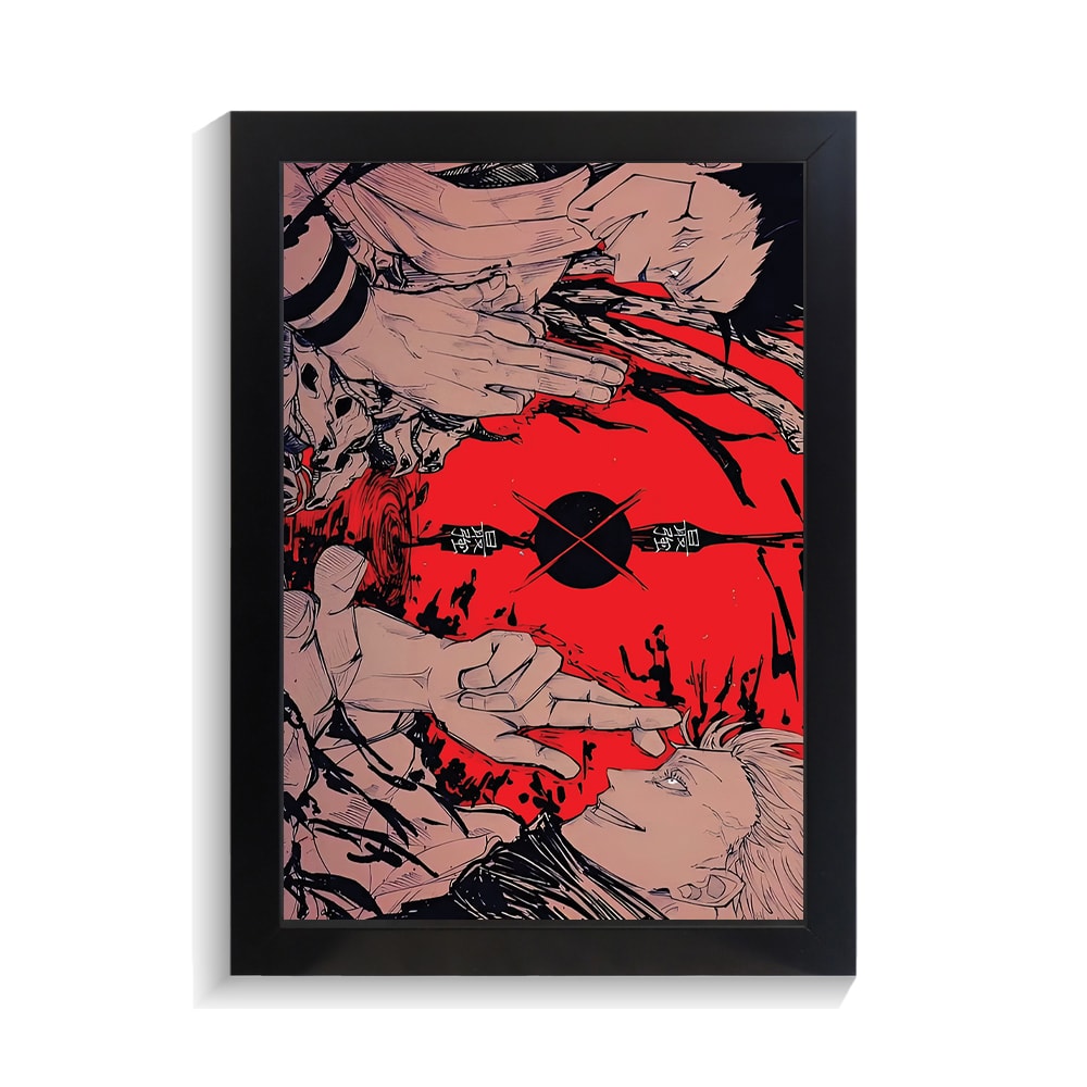 تابلو انیمه طرح جوجوتسو کایسن کد PF-11254 تابلو انیمه طرح جوجوتسو کایسن کد PF 11254