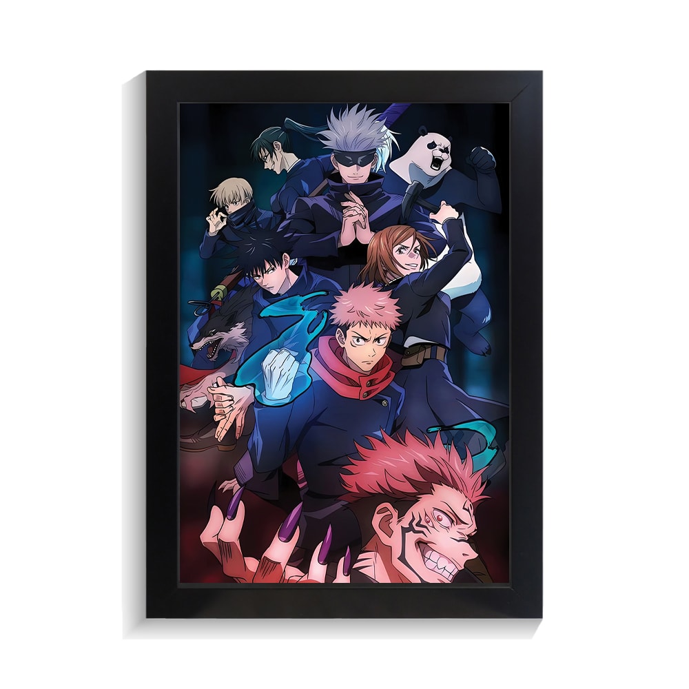 تابلو انیمه طرح جوجوتسو کایسن کد PF-11270 تابلو انیمه طرح جوجوتسو کایسن کد PF 11270