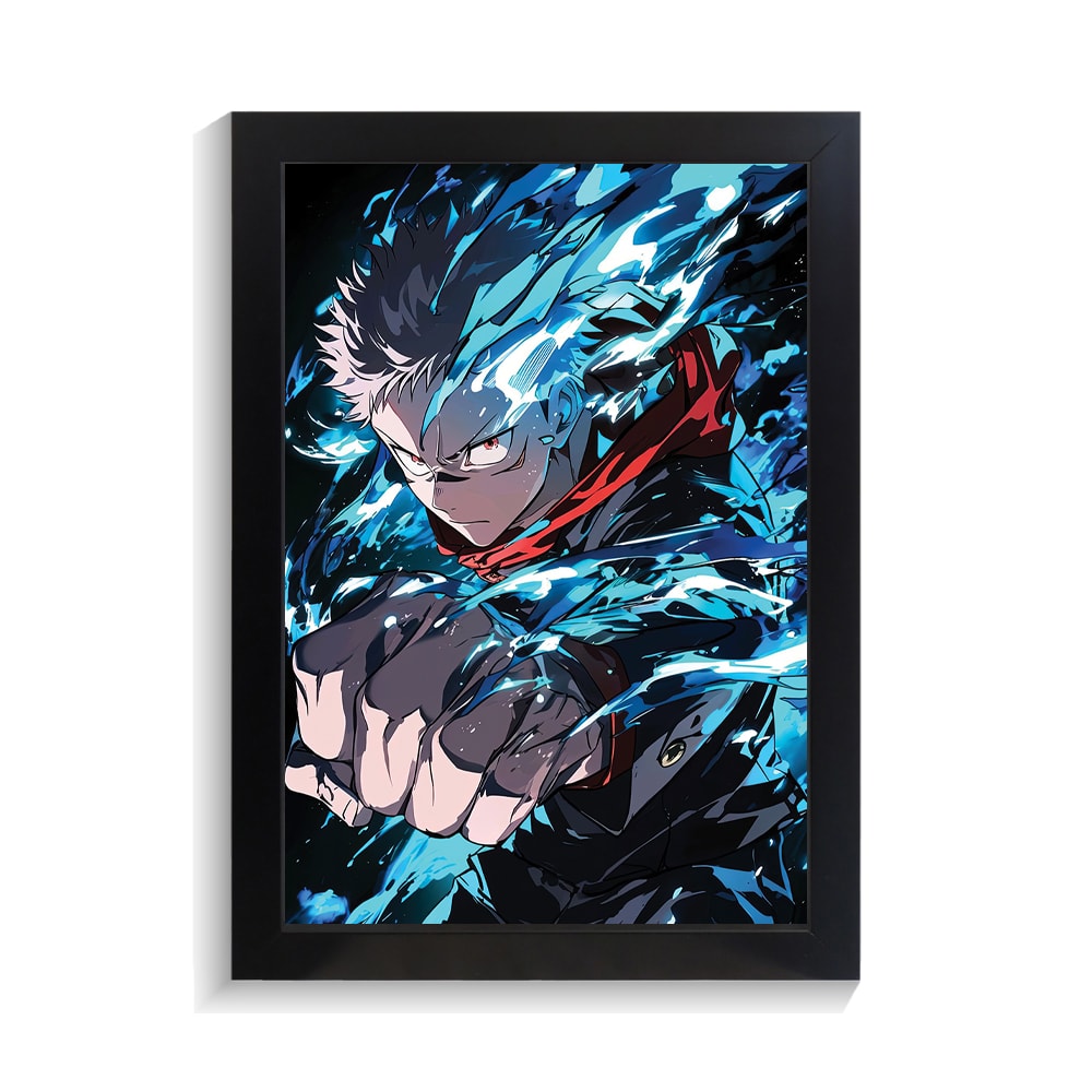 تابلو انیمه طرح جوجوتسو کایسن کد PF-11273 تابلو انیمه طرح جوجوتسو کایسن کد PF 11273