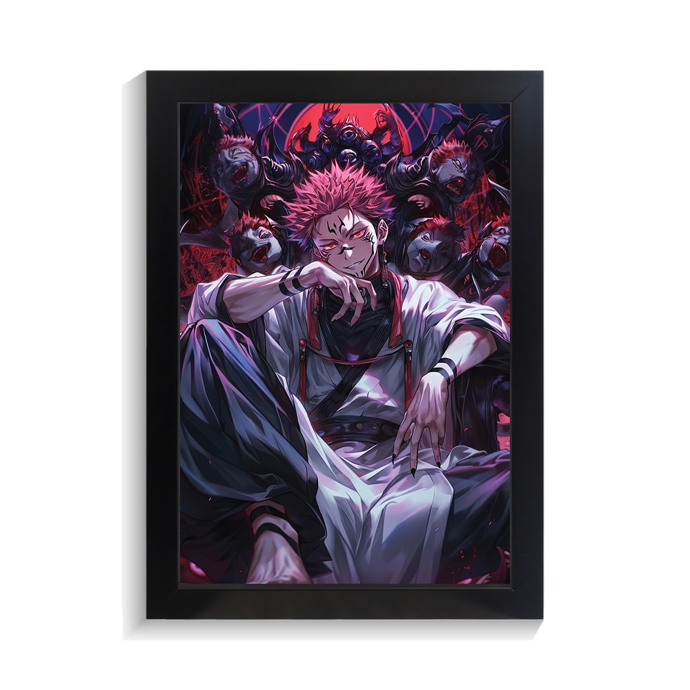 تابلو انیمه طرح جوجوتسو کایسن کد PF-11283 تابلو انیمه طرح جوجوتسو کایسن کد PF 11283