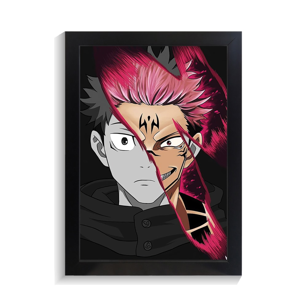 تابلو انیمه طرح جوجوتسو کایسن کد PF-11287 تابلو انیمه طرح جوجوتسو کایسن کد PF 11287