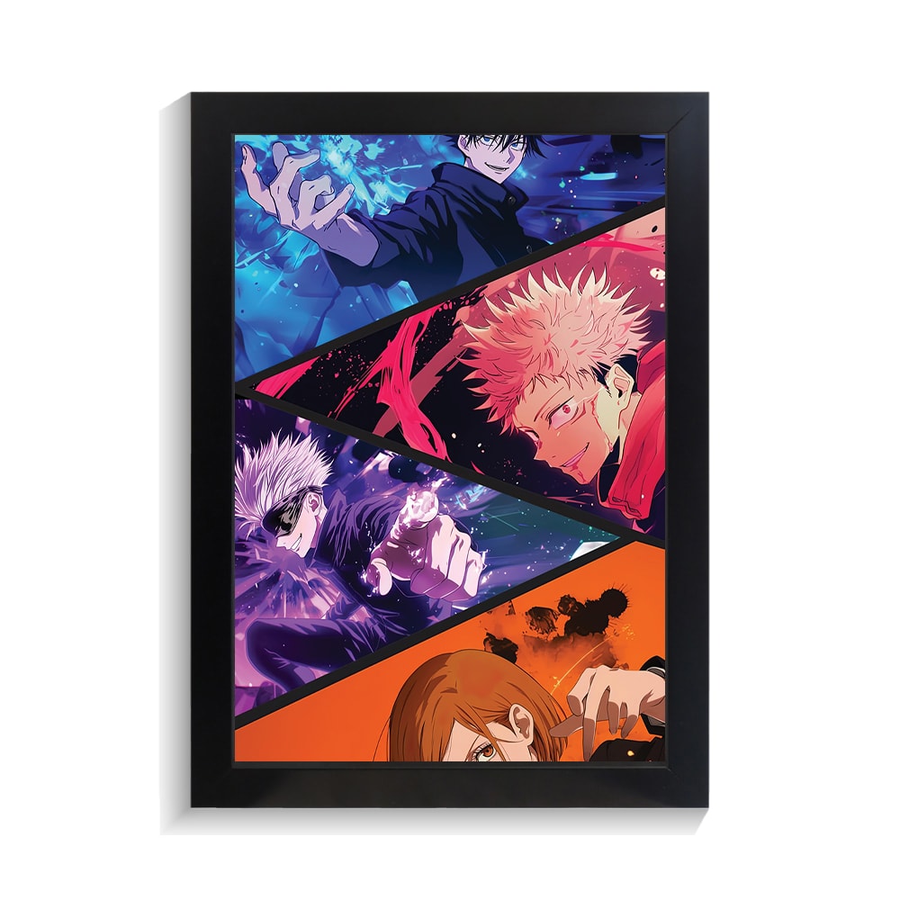 تابلو انیمه طرح جوجوتسو کایسن کد PF-11288 تابلو انیمه طرح جوجوتسو کایسن کد PF 11288