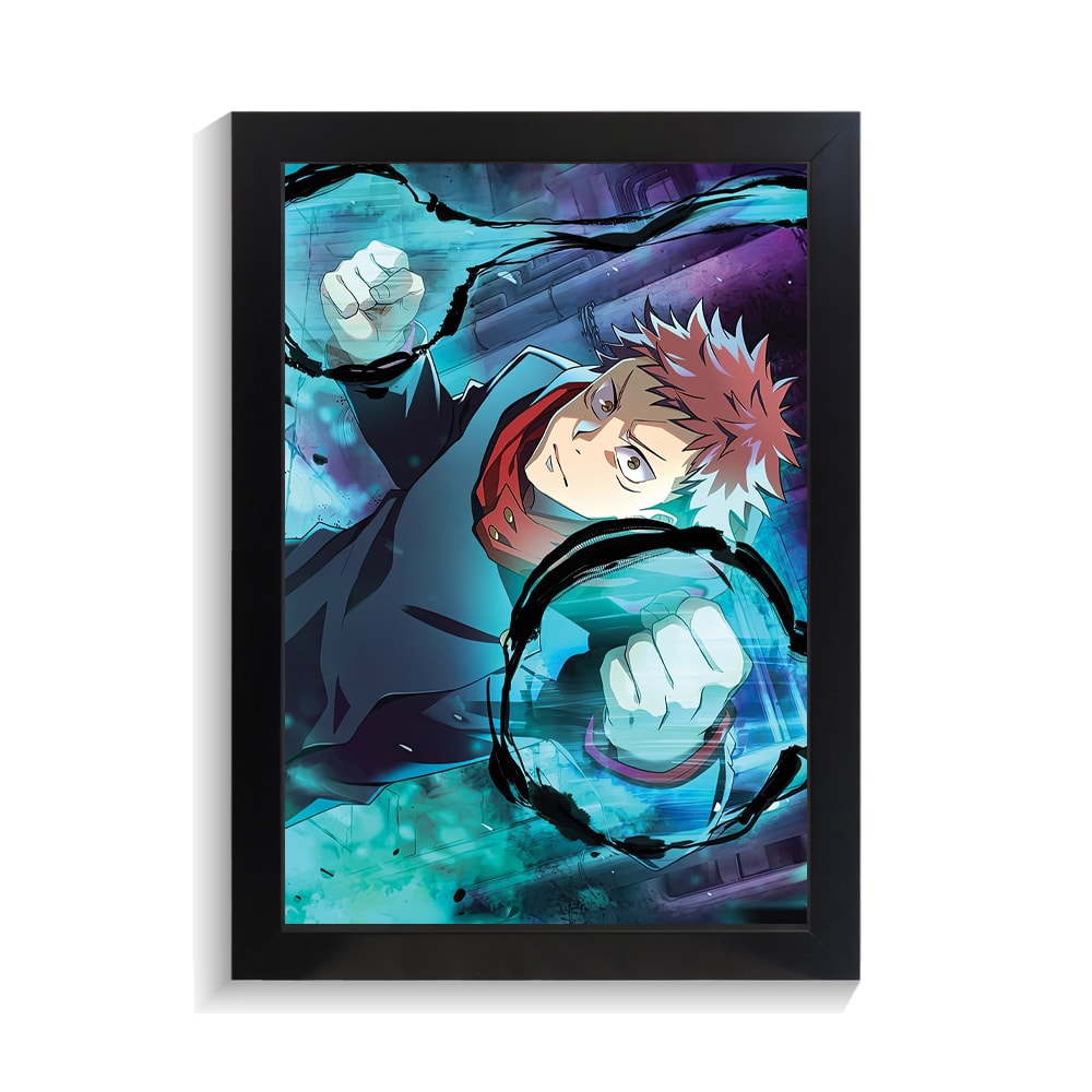 تابلو انیمه طرح جوجوتسو کایسن کد PF-11290 تابلو انیمه طرح جوجوتسو کایسن کد PF 11290