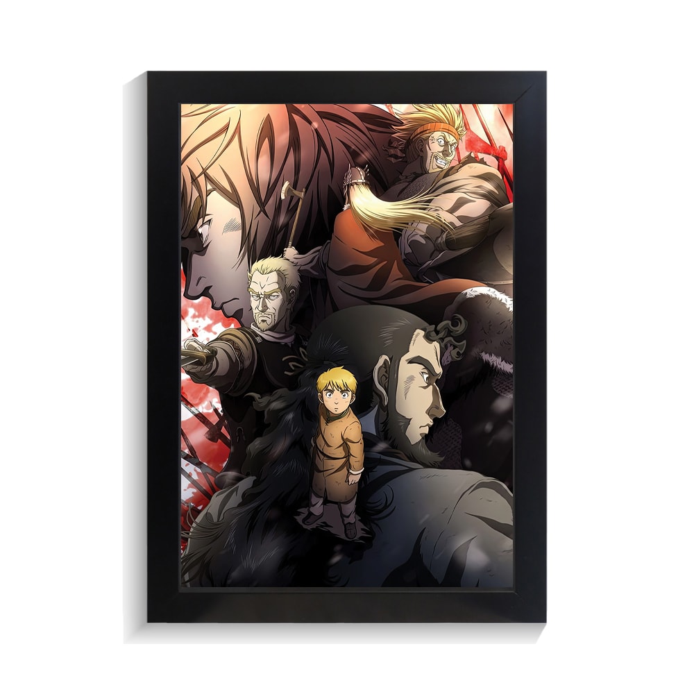 تابلو انیمه طرح حماسه وینلند کد PF-11448 تابلو انیمه طرح حماسه وینلند کد PF 11448