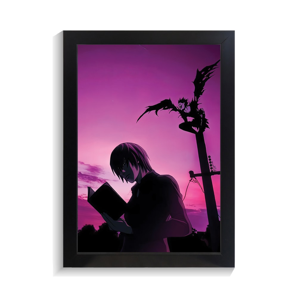 تابلو انیمه طرح دث نوت کد PF-11151 تابلو انیمه طرح دث نوت کد PF 11151 2