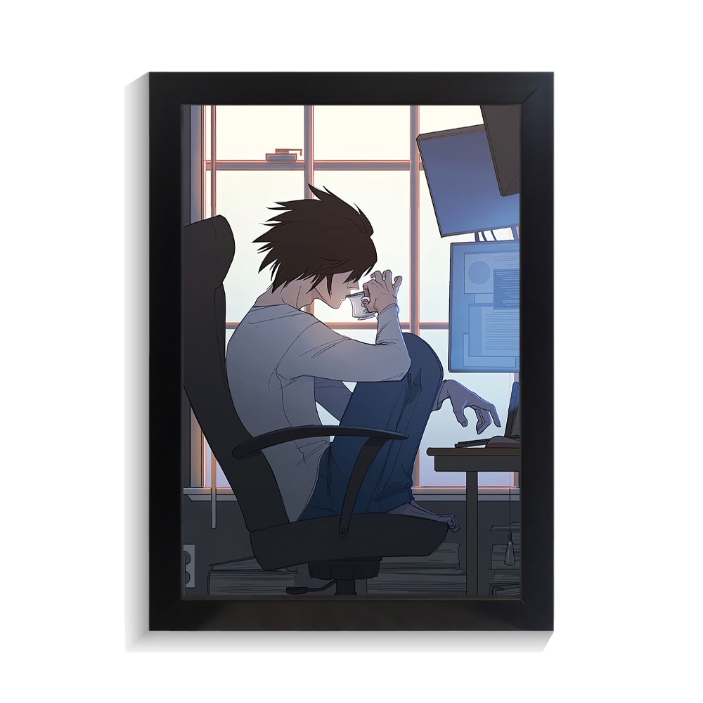 تابلو انیمه طرح دث نوت کد PF-11161 تابلو انیمه طرح دث نوت کد PF 11161