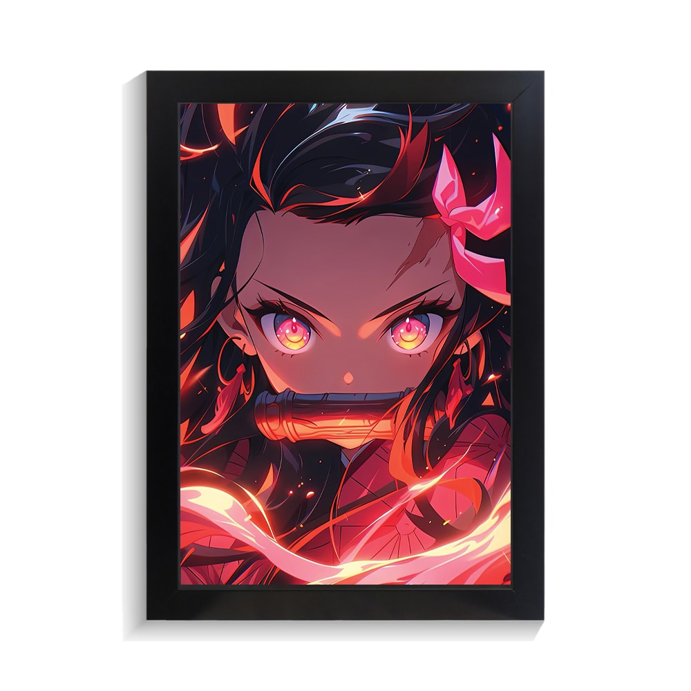 تابلو انیمه طرح شیطان کش کد PF-11167 تابلو انیمه طرح شیطان کش کد PF 11167