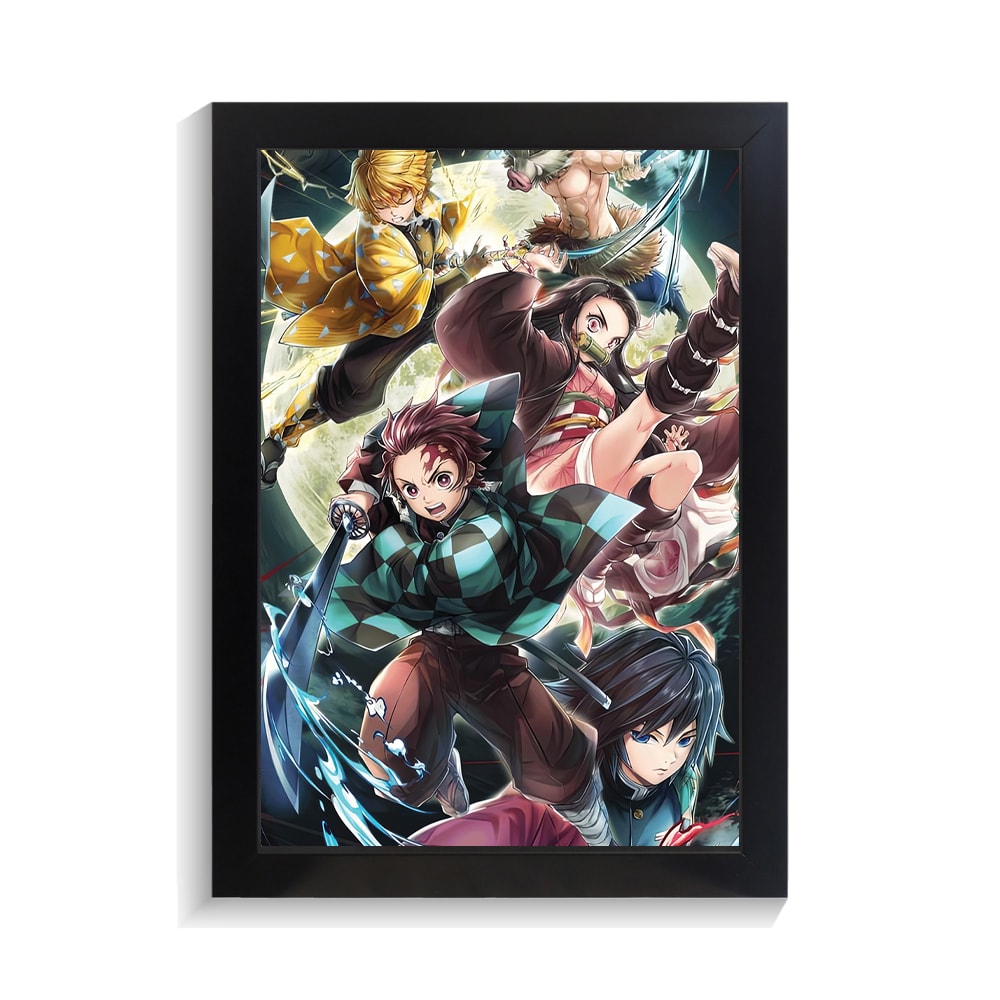 تابلو انیمه طرح شیطان کش کد PF-11172 تابلو انیمه طرح شیطان کش کد PF 11172