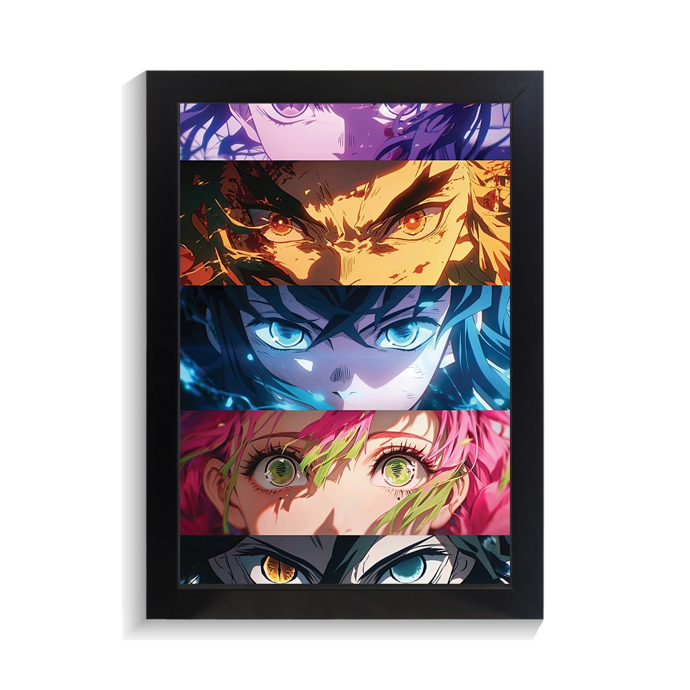 تابلو انیمه طرح شیطان کش کد PF-11173 تابلو انیمه طرح شیطان کش کد PF 11173