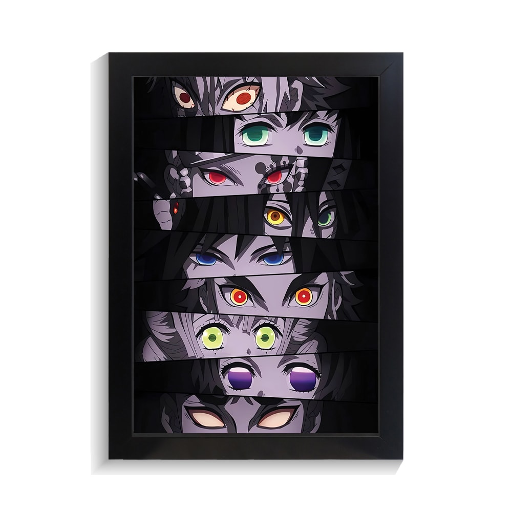 تابلو انیمه طرح شیطان کش کد PF-11179 تابلو انیمه طرح شیطان کش کد PF 11179