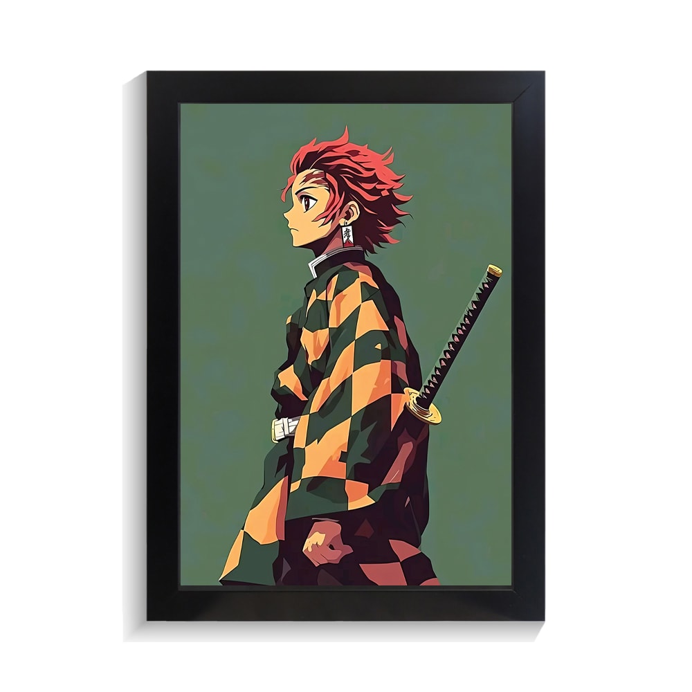 تابلو انیمه طرح شیطان کش کد PF-11190 تابلو انیمه طرح شیطان کش کد PF 11190