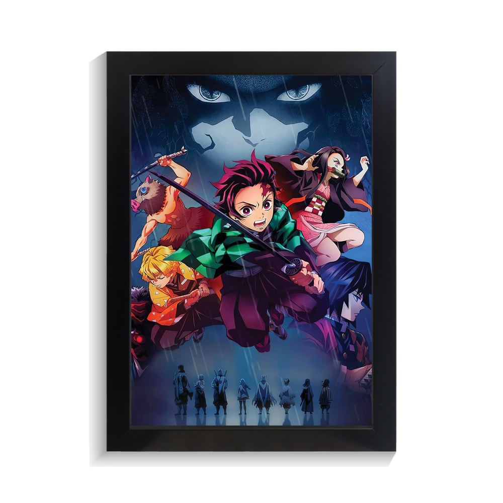 تابلو انیمه طرح شیطان کش کد PF-11191 تابلو انیمه طرح شیطان کش کد PF 11191