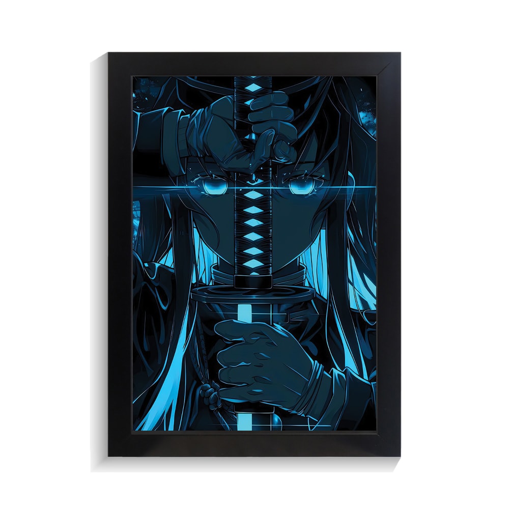 تابلو انیمه طرح شیطان کش کد PF-11192 تابلو انیمه طرح شیطان کش کد PF 11192