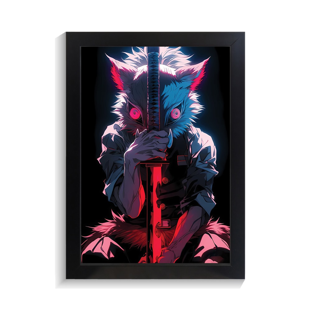 تابلو انیمه طرح شیطان کش کد PF-11194 تابلو انیمه طرح شیطان کش کد PF 11194