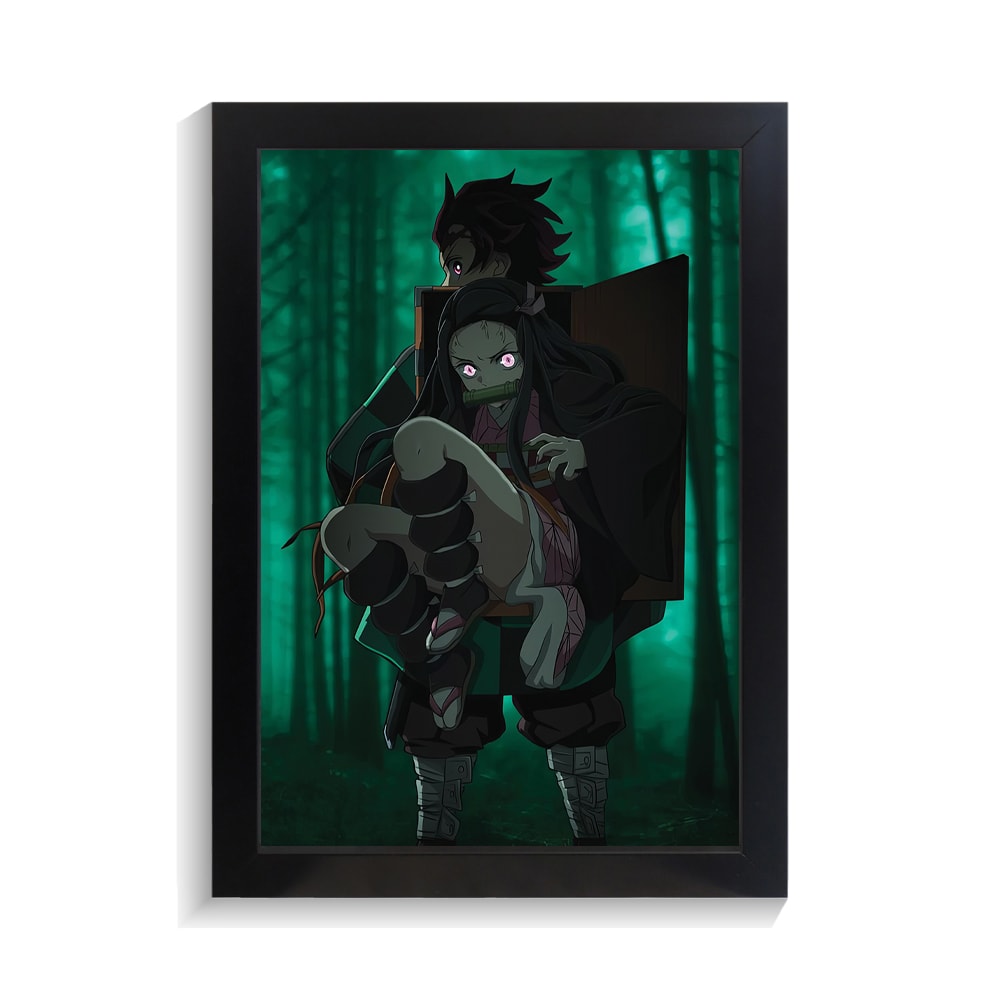 تابلو انیمه طرح شیطان کش کد PF-11197 تابلو انیمه طرح شیطان کش کد PF 11197