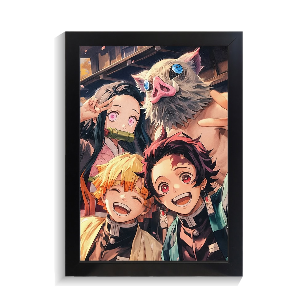 تابلو انیمه طرح شیطان کش کد PF-11198 تابلو انیمه طرح شیطان کش کد PF 11198