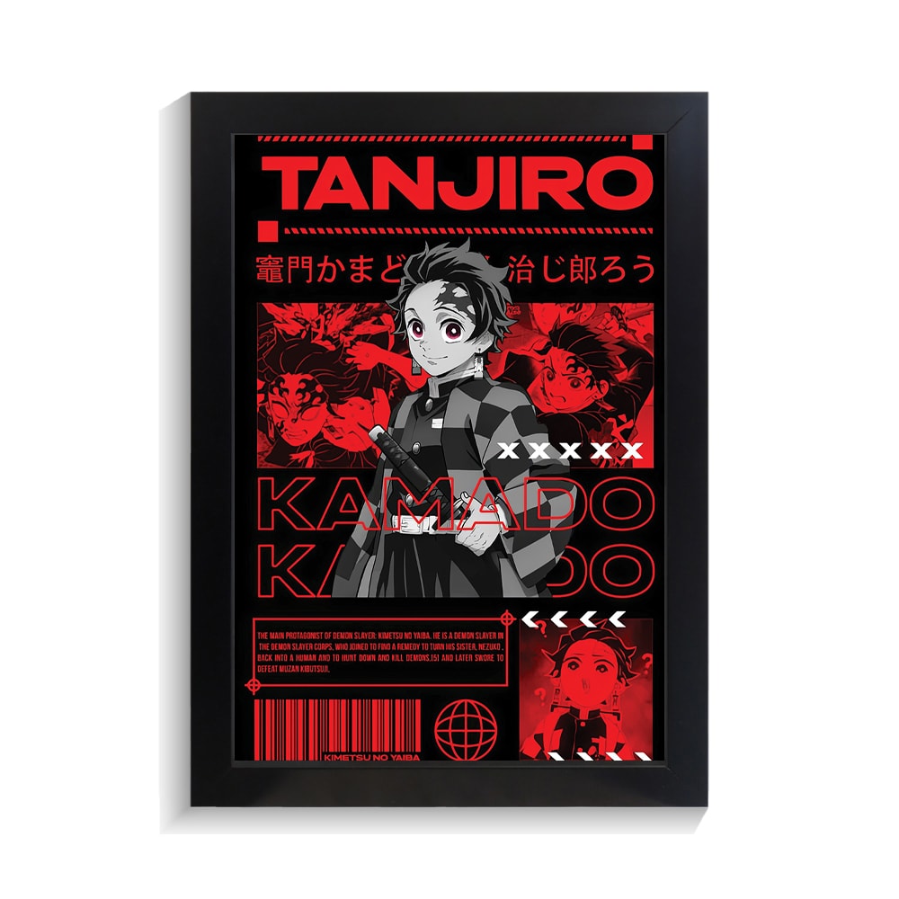 تابلو انیمه طرح شیطان کش کد PF-11201 تابلو انیمه طرح شیطان کش کد PF 11201