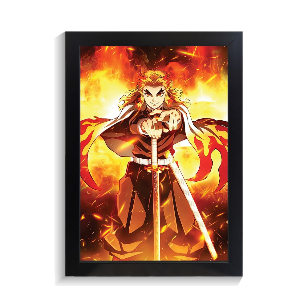 تابلو انیمه طرح شیطان کش کد PF-11202 تابلو انیمه طرح شیطان کش کد PF 11202