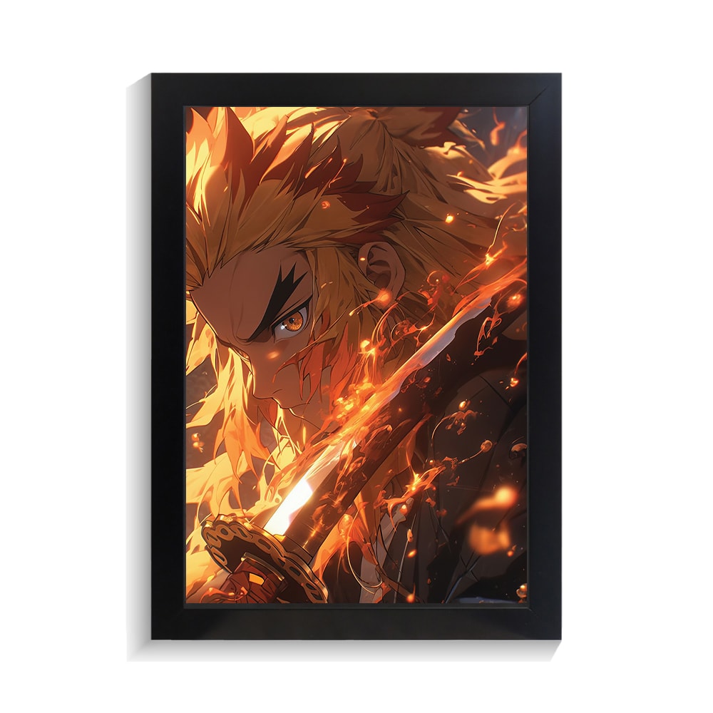 تابلو انیمه طرح شیطان کش کد PF-11203 تابلو انیمه طرح شیطان کش کد PF 11203