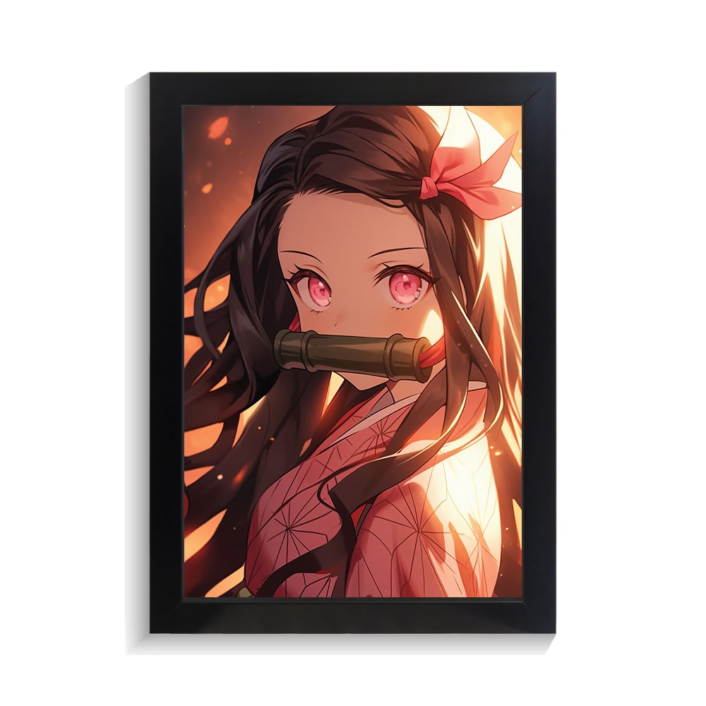 تابلو انیمه طرح شیطان کش کد PF-11205 تابلو انیمه طرح شیطان کش کد PF 11205