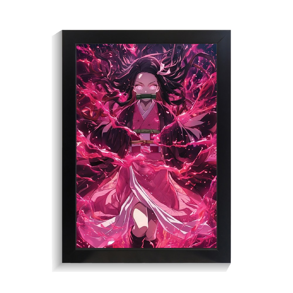 تابلو انیمه طرح شیطان کش کد PF-11206 تابلو انیمه طرح شیطان کش کد PF 11206