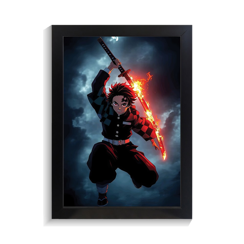 تابلو انیمه طرح شیطان کش کد PF-11208 تابلو انیمه طرح شیطان کش کد PF 11208