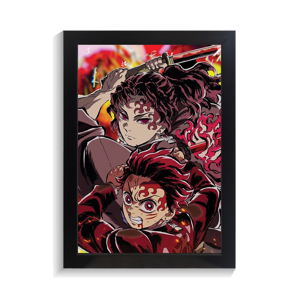 تابلو انیمه طرح شیطان کش کد PF-11213 تابلو انیمه طرح شیطان کش کد PF 11213