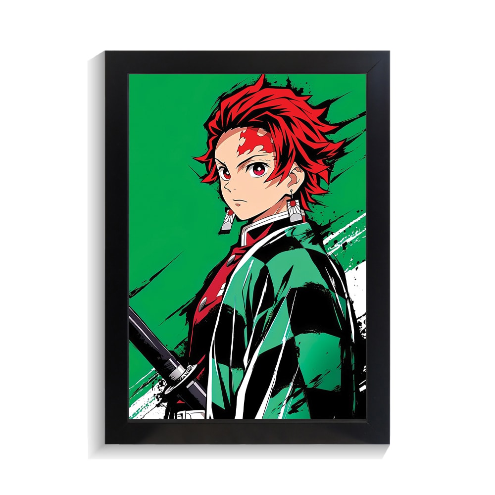 تابلو انیمه طرح شیطان کش کد PF-11217 تابلو انیمه طرح شیطان کش کد PF 11217