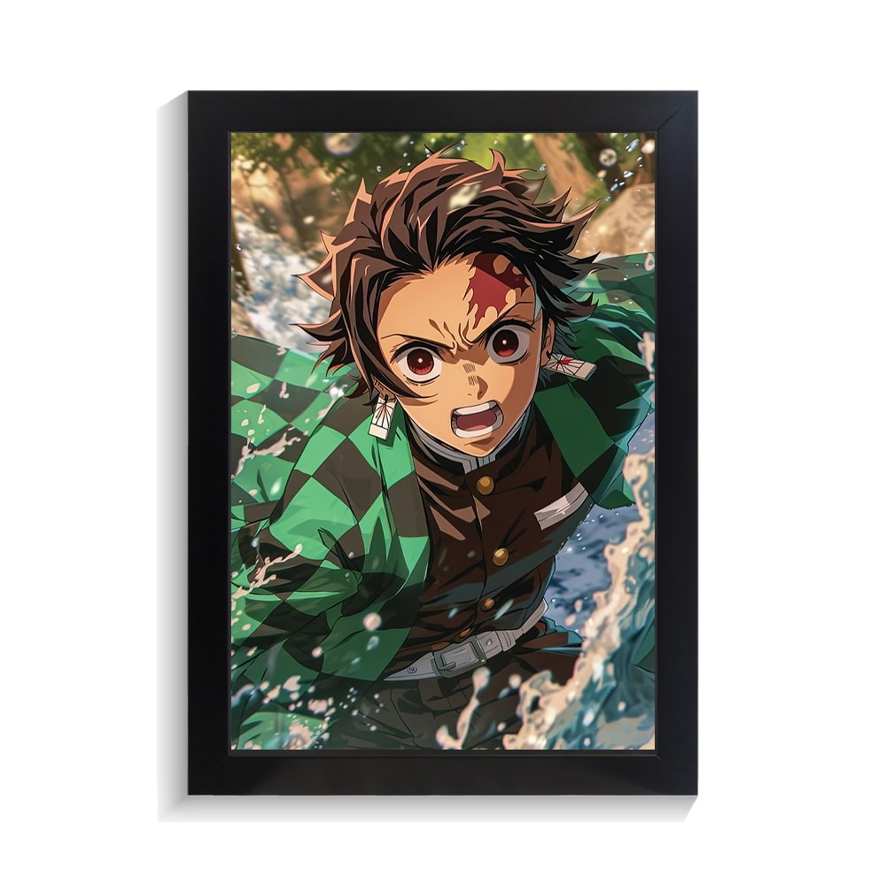 تابلو انیمه طرح شیطان کش کد PF-11218 تابلو انیمه طرح شیطان کش کد PF 11218