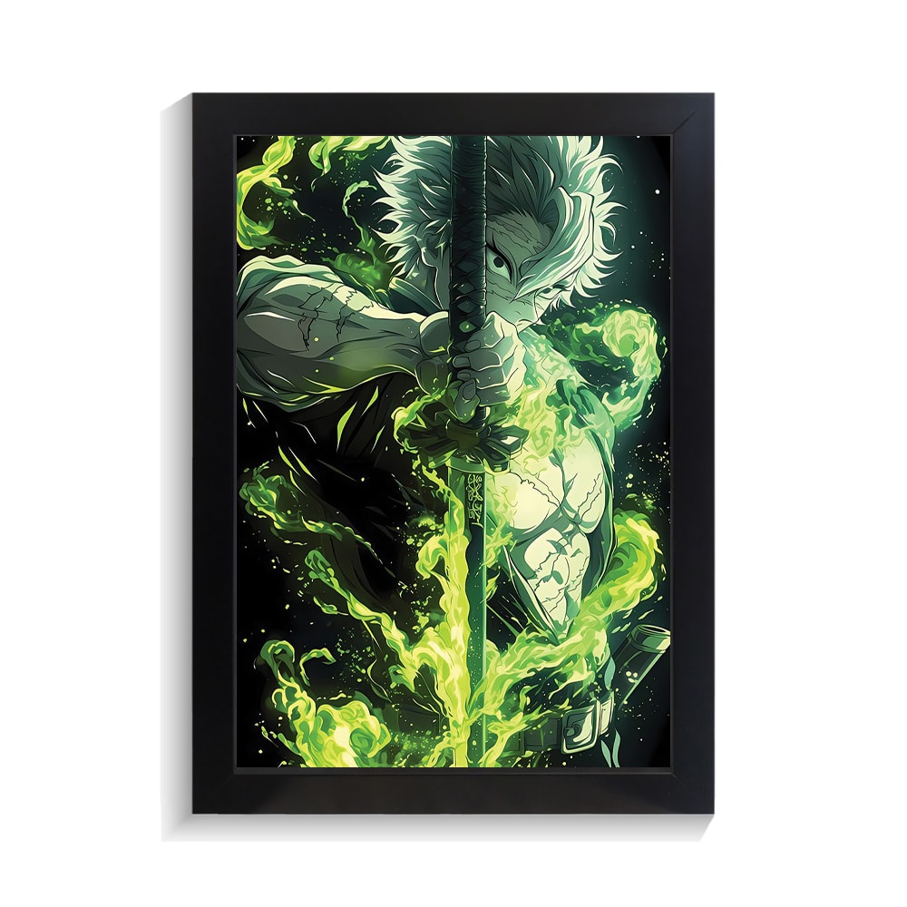 تابلو انیمه طرح شیطان کش کد PF-11227 تابلو انیمه طرح شیطان کش کد PF 11227