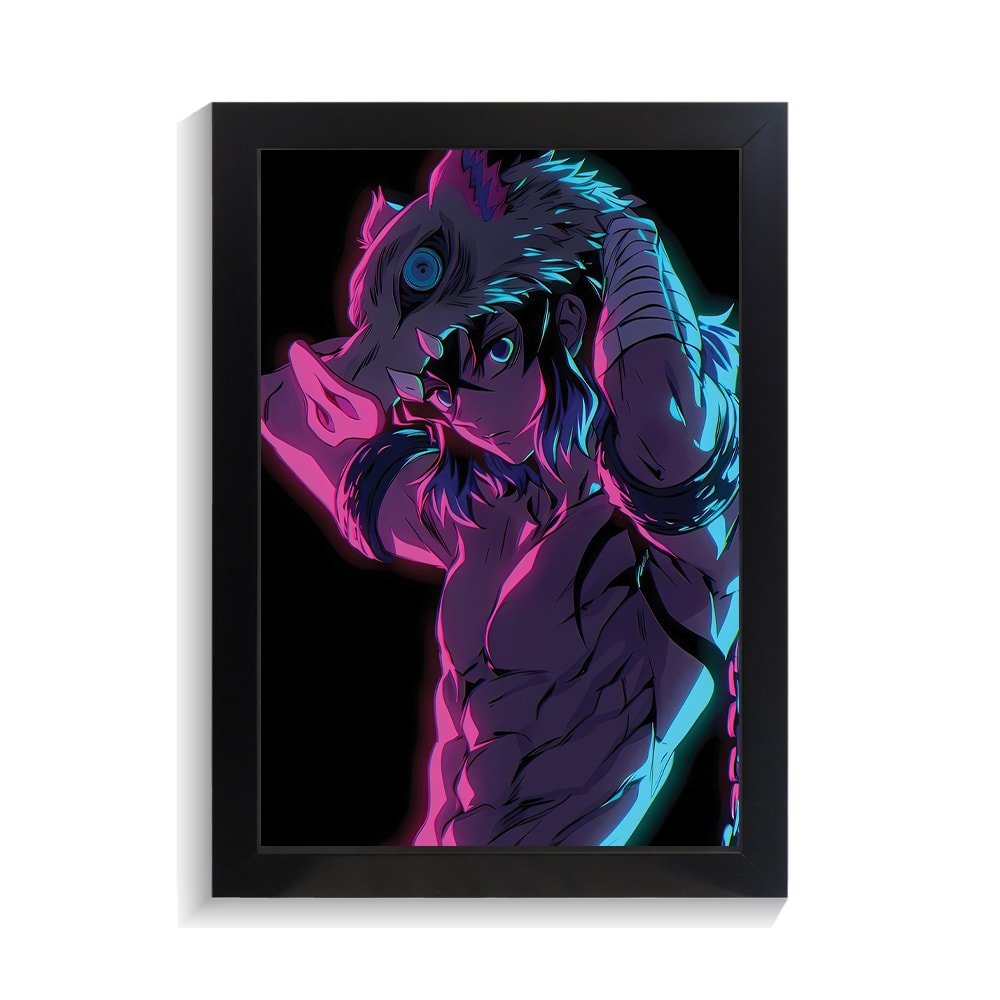 تابلو انیمه طرح شیطان کش کد PF-11228 تابلو انیمه طرح شیطان کش کد PF 11228