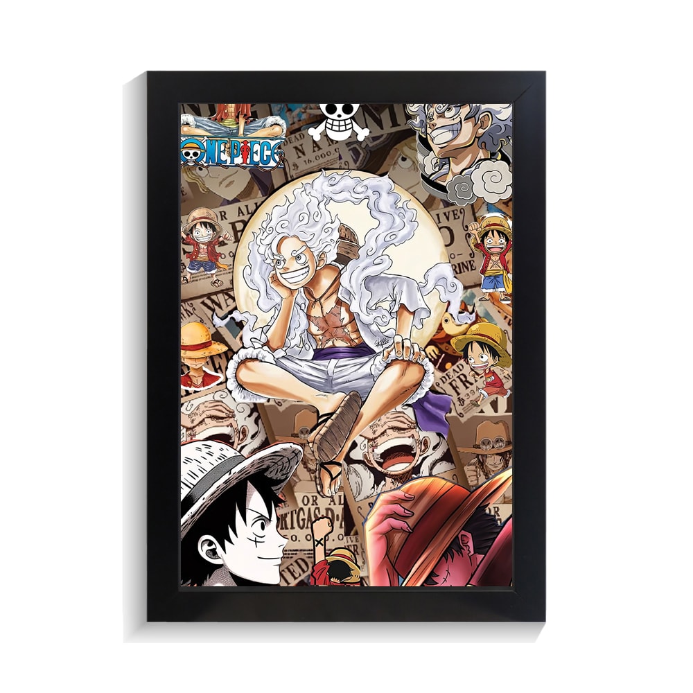 تابلو انیمه طرح وان پیس کد PF-11370 تابلو انیمه طرح وان پیس کد PF 11370