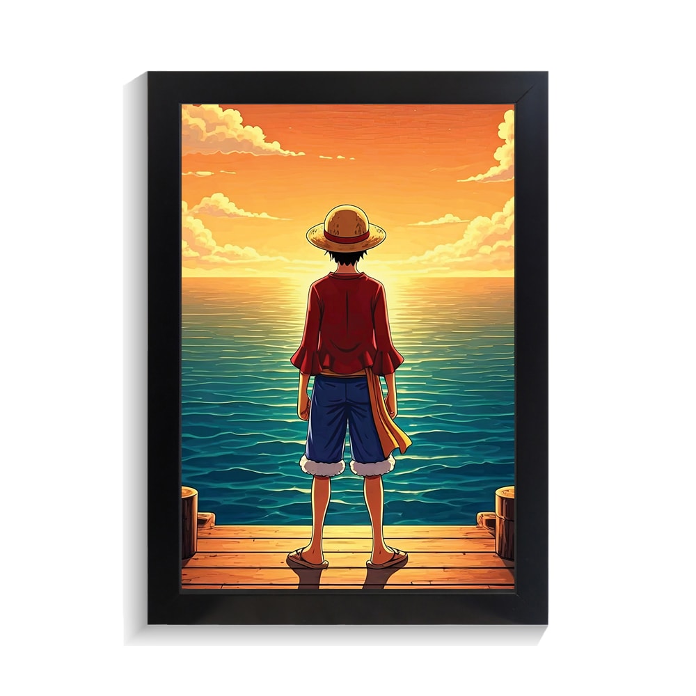 تابلو انیمه طرح وان پیس کد PF-11405 تابلو انیمه طرح وان پیس کد PF 11405