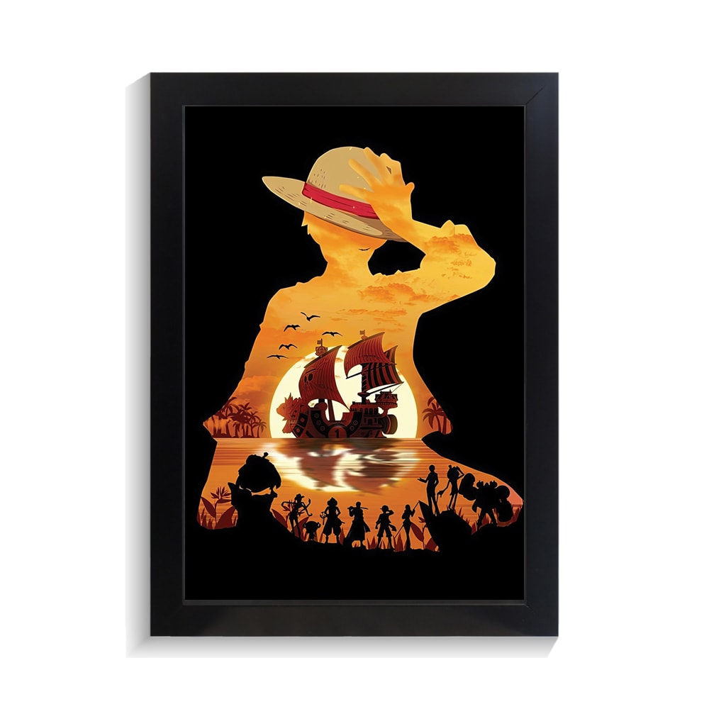 تابلو انیمه طرح وان پیس کد PF-11419 تابلو انیمه طرح وان پیس کد PF 11419