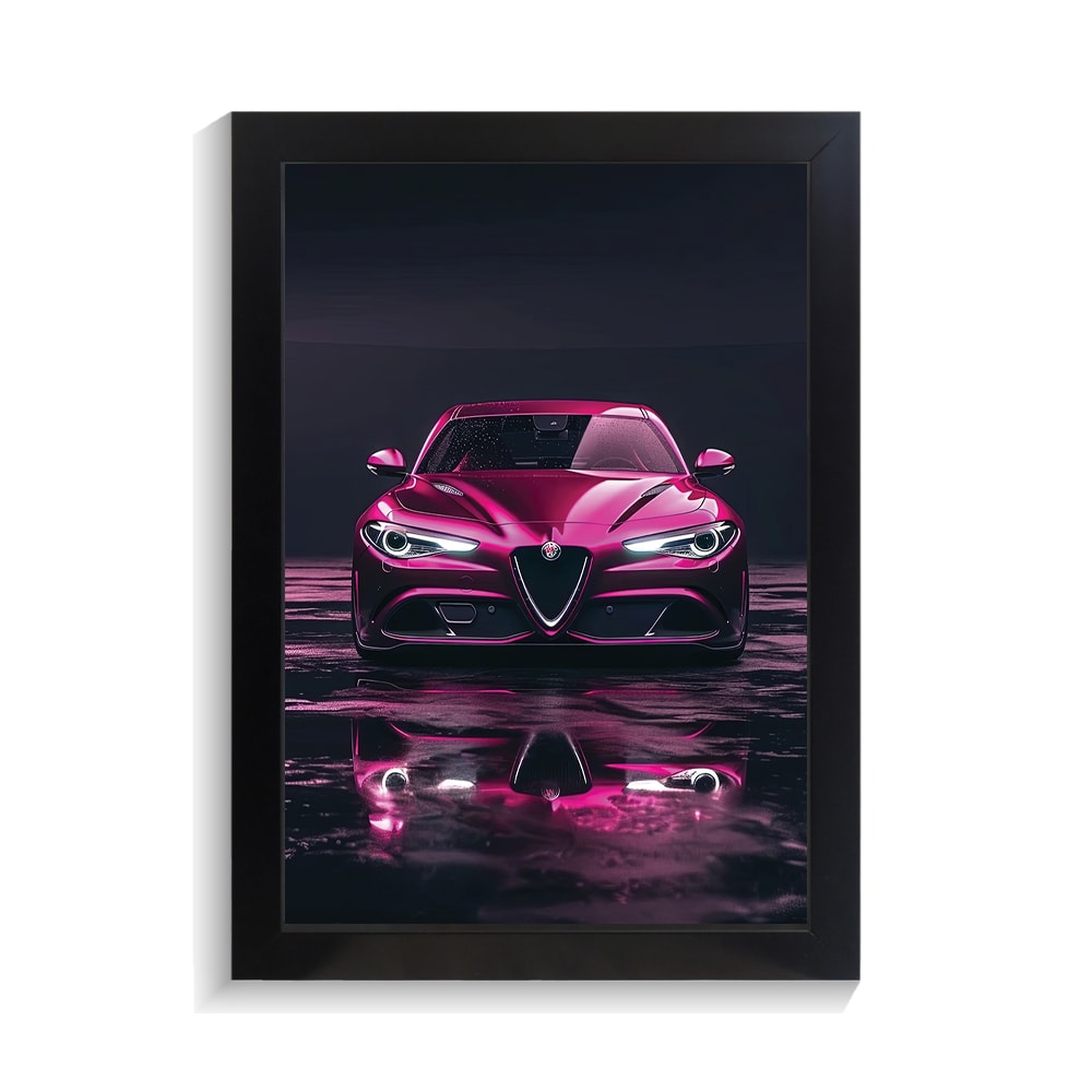 تابلو ماشین طرح آلفا رومئو کد PF-23104 تابلو ماشین طرح آلفا رومئو کد PF 23104