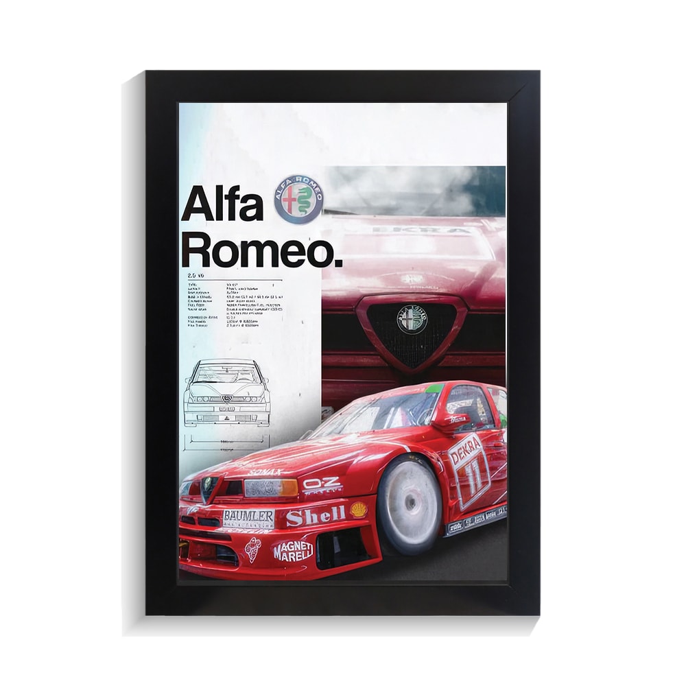 تابلو ماشین طرح آلفا رومئو کد PF-23113 تابلو ماشین طرح آلفا رومئو کد PF 23113