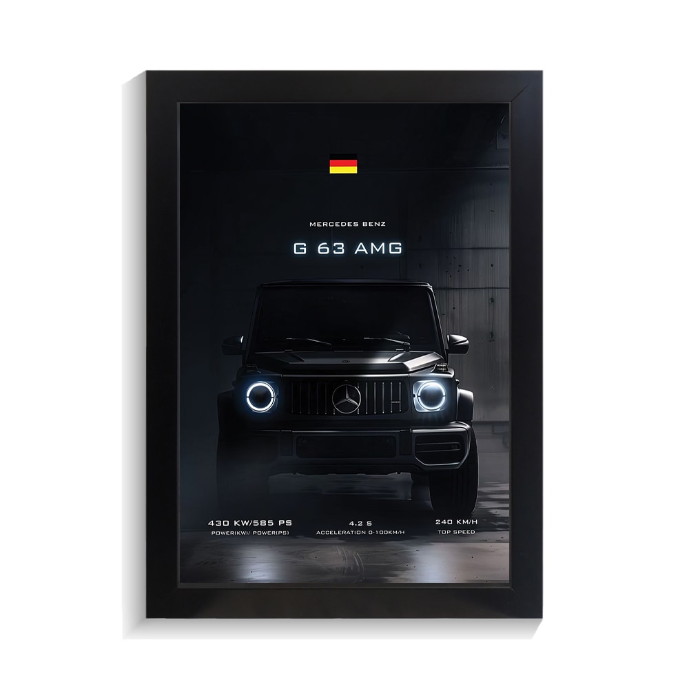 تابلو ماشین طرح بنز AMG G63 کد PF-23164 تابلو ماشین طرح بنز AMG G63 کد PF 23164 2